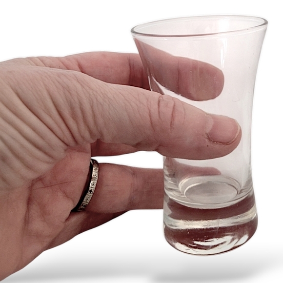 1990s Luminarc France 2oz Hot Shot Doubles Glasses - 6pc - Picture 6 of 7